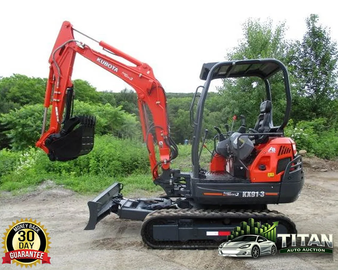 2016 KUBOTA KX 91-3S2 MINI EXCAVATOR